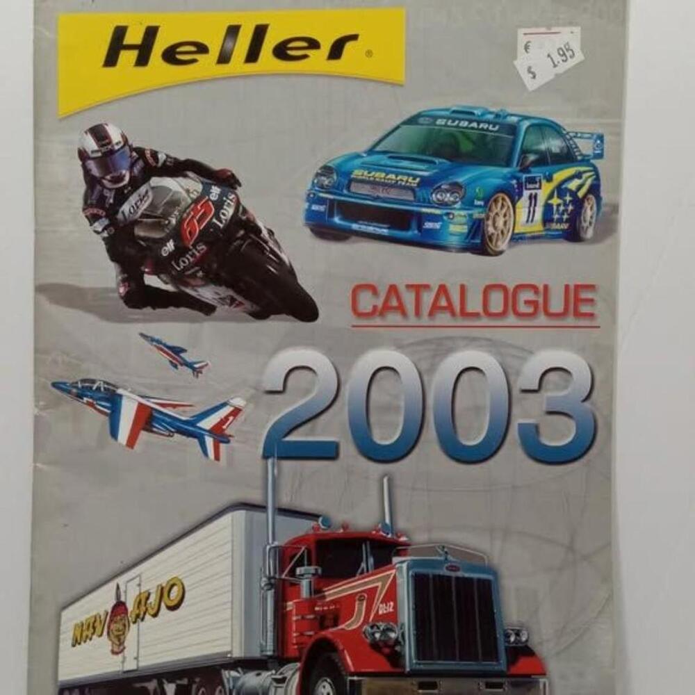 Heller scale model catalog from 2003.